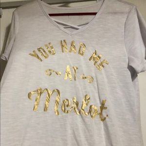 “You had me at merlot” shirt